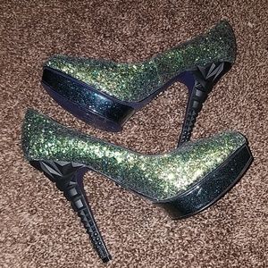 Glitter Heels